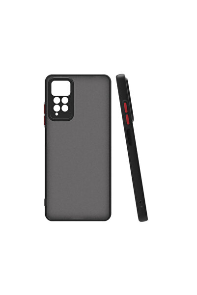 zore Redmi Note 12 Pro 4G Case Zore Hux Cover - Black