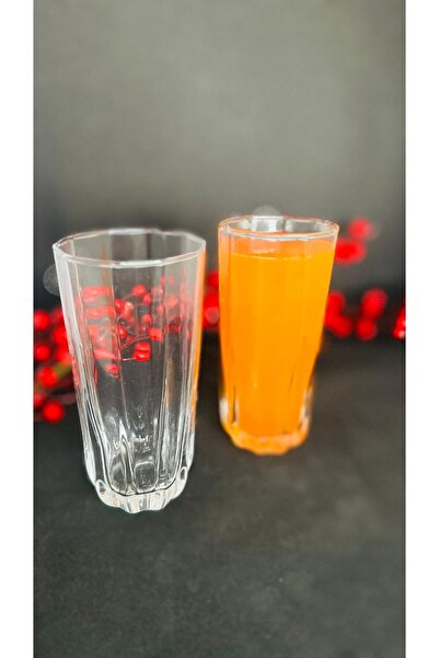 Kaveh glass كافيه أترك موديل كوب مشروبات غازية 6 قطع كوب ماء مشروب غاز