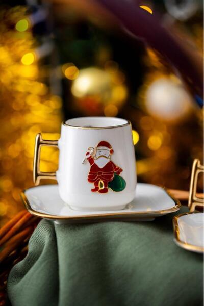 ACAR NOEL BABA 2 KİŞİLİK TÜRK KAHVESİ FİNCANI