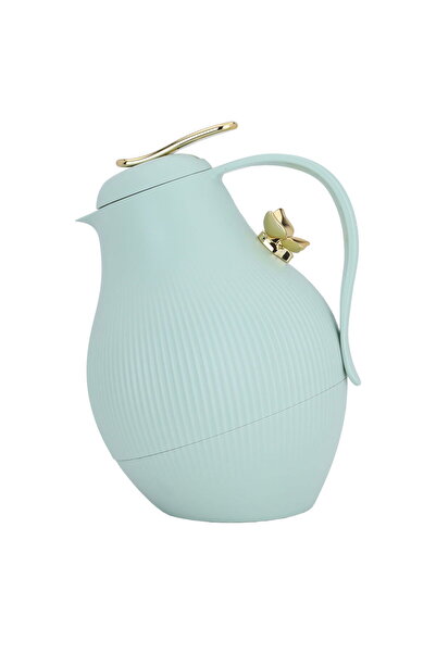 Alsaif Gallery Thermos Dura Saif Gallery, 1.5L, Golden Butterfly, Inner Glass...