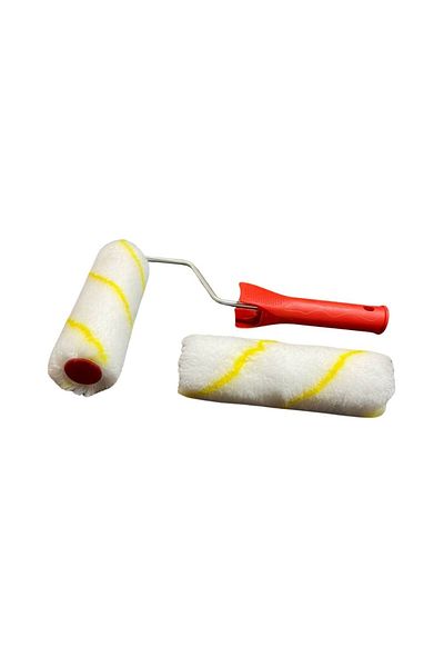 Buhobi Non-Marking Large Paint Roller Satin Roller 15 cm with Spare Head Gift