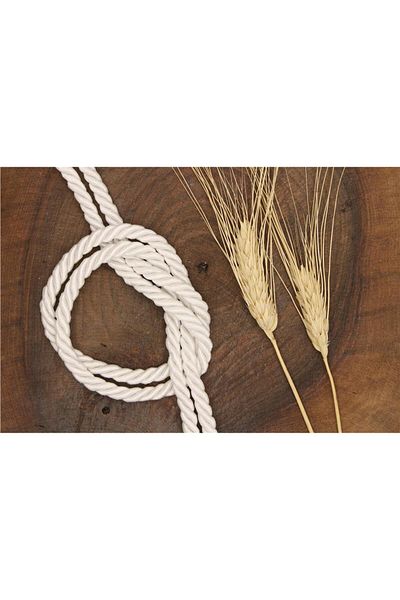 Gül White Cord 8 mm - 50 m