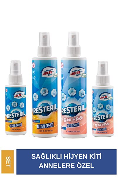 Resteril Antibakteriyel Klozet Kapağı Temizleyici Bebek Çocuk Oyuncak Temizle...