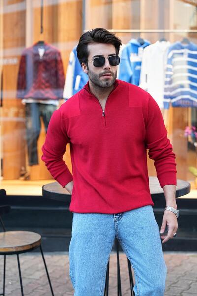 Figo Half Zipper Men's Sweater