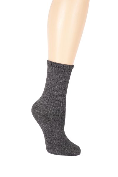 SUWEN Shiny Socket Socks