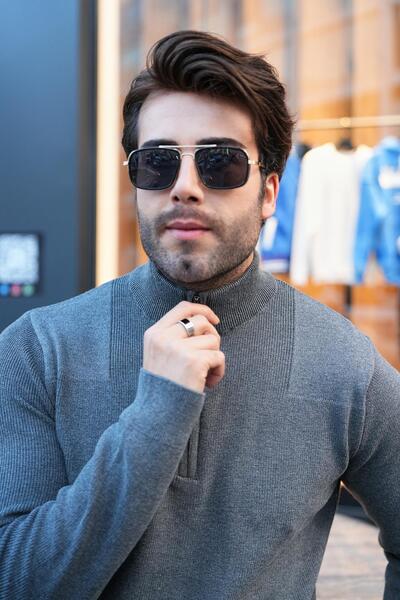 Figo Half Zipper Men's Sweater