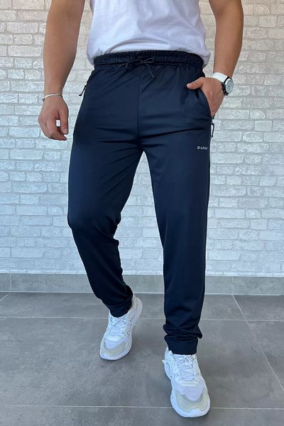 MİSHAR İTALİA Ανδρικό φούτερ Navy Blue Diver Skinny Leg