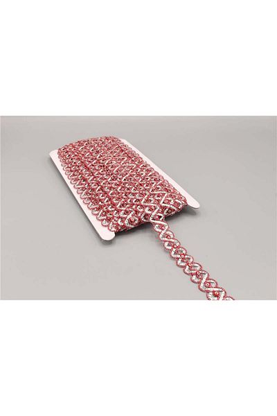 Gül Red 4405 Model Sequin Strip - 20 m