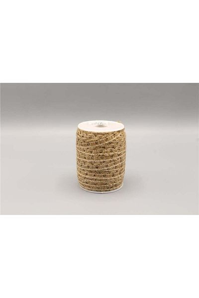 Gül Wicker Ribbon No 12 - 22 m Natural Jute Color