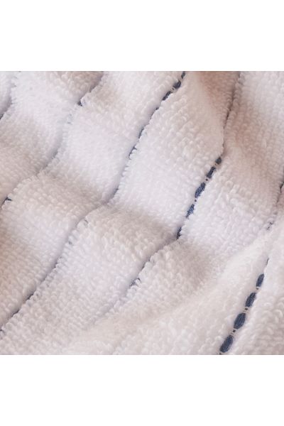 Bella Maison 100% bumbac Belinda pachet de 2 prosoape de mână albastre (30x30 cm)