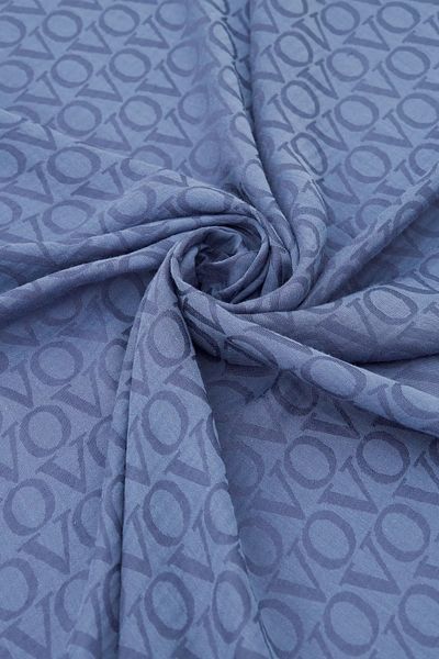 Valentino Orlandi Eșarfă Jacquard Alia-2 Indigo - Elegantă și Confortabilă