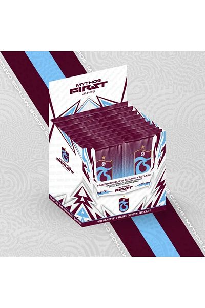 Trabzonspor Mythos Cards Trabzonspor 2024-25 Mythos First - Full Box