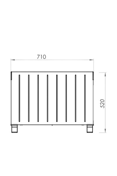 Luxell Hc 2947 Konvektör Konveksiyonel Isıtıcı 2500w Beyaz