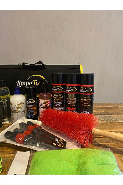 LİMPO TECH ARAÇ BAKIM SETİ  ÇANTALI SET 1  - 17 PARÇA