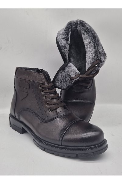 Adel Our Genuine Leather with Fur Inside Boots
