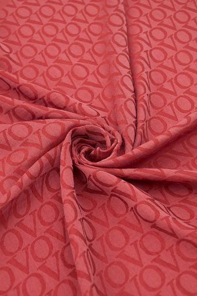 Valentino Orlandi Φουλάρι Alia Jacquard-2 - Χρώμα τούβλου