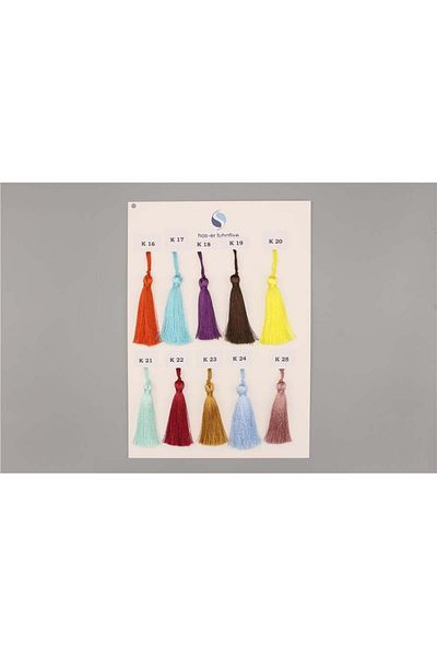 Gül 7 cm Baby Blue Polyester Tassel