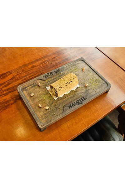 Davi Ahşap Wooden Presentation Plate - Stylish Design