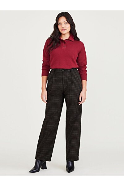 Dockers Original Pleated High Wide Pantolon