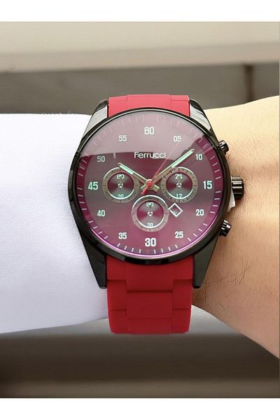 Ferrucci Men's Polycarbonate Wristwatch
