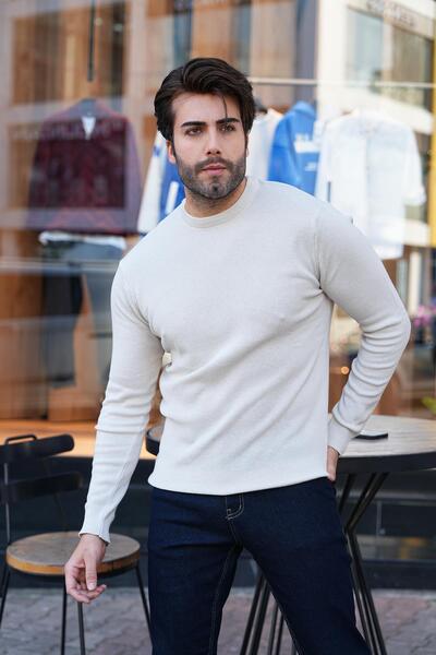 Figo Round Neck Men's Sweater