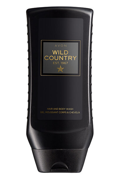 AVON Wild Country Erkekler için Saç ve Vücut Şampuanı 250 Ml.