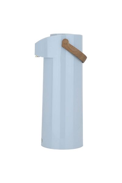 Alsaif Gallery Hospitality Thermos, Gray And Wooden, 1.9 Liters