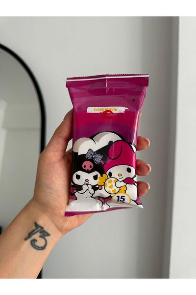 Planet Butik Kuromi Melody Pocket Size Wet Wipes