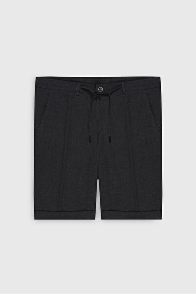 ALTINYILDIZ CLASSICS Men's Anthracite Slim Fit Slim Fit Waist Tie Seersucker ...