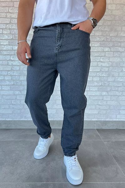 MİSHAR İTALİA Αντρικό τζιν παντελόνι Anthracite