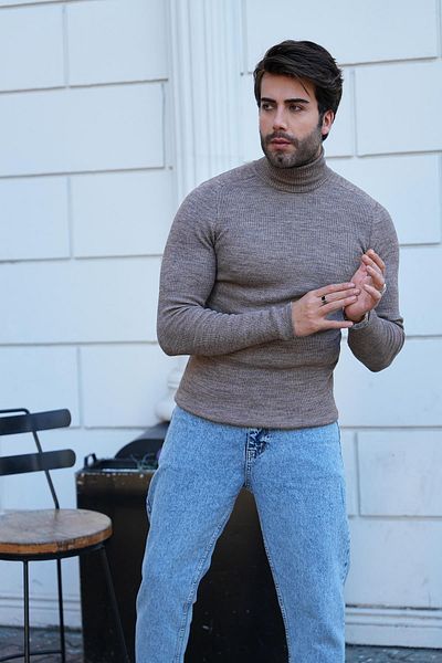 Figo Λεπτό πουλόβερ με ραβδώσεις