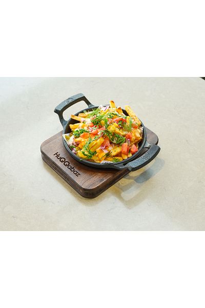 Davi Ahşap Wooden Presentation Plate - Stylish and Multipurpose