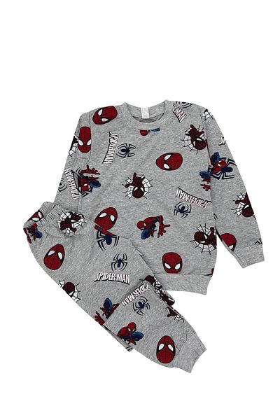 Free Beka Boys' Pattern Pajamas Set Comfortable Anti-Sweat Fabric Self Printed Pajamas Set