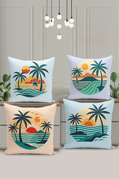 Filamente Dvostrano digitalno štampani set od 4 navlake za jastuke