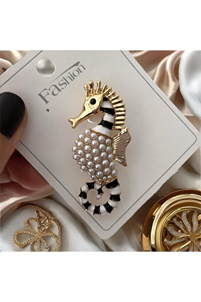 a rose jewelry Deniz Atı Broş