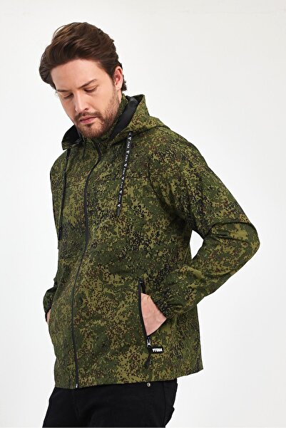 FİHA Fiha/9098-ανδρικό αδιάβροχο - Καμουφλάζ