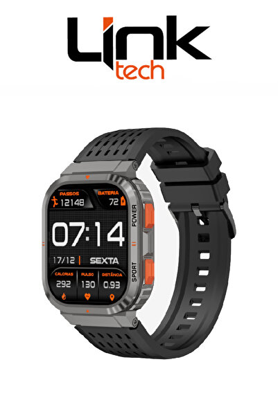 Linktech SV96 Premium LT Watch 52mm Süper Amoled IP68 Suya Dayanıklı Akıllı Saat