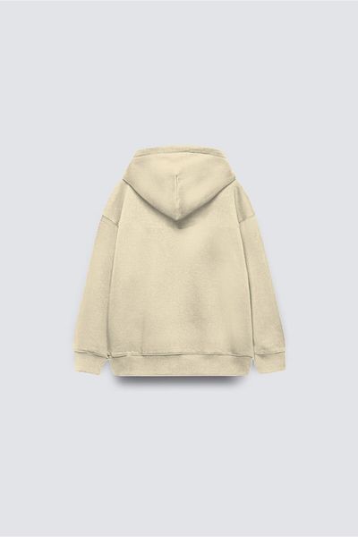 The Champ Clothing Hanorac supradimensionat pentru copii, de bază, cu glugă, buzunar cangur, fleece în interior