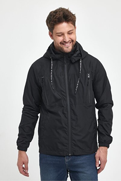 FİHA Ανδρικό αδιάβροχο - Μαύρο
