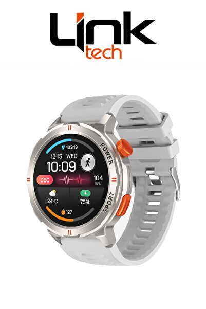 Linktech S93 Premium LT Watch 46mm Süper Amoled IP68 Suya Dayanıklı Akıllı Saat