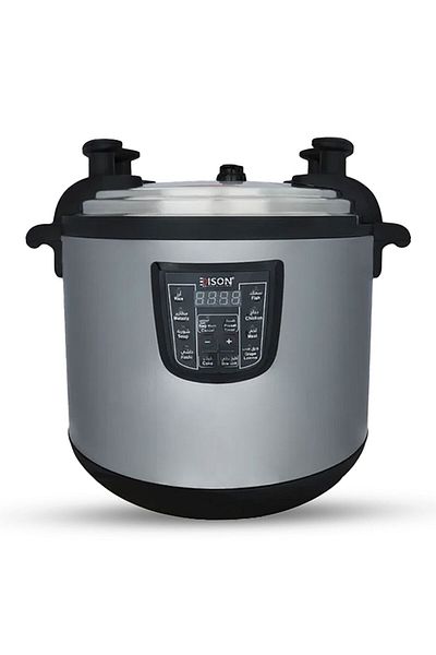 Edison Edison Electric Pressure Cooker 33 Liters Tefal Black 3000 Watts