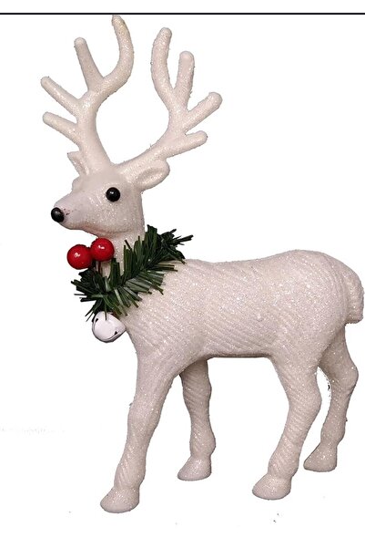 Astaş Beyaz Geyik Yılbaşı Süsü