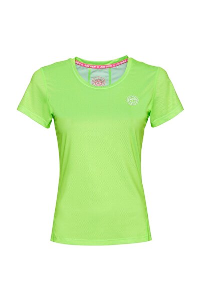 Calla Tech Kız Çocuk Tenis Tshirt Neon Yeşili