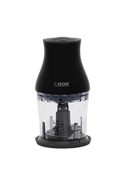 Edison مفرمة متعددة الاستخدامات من إيديسون بسعة 0.6 لتر وقوة 300 واط باللون الأسود