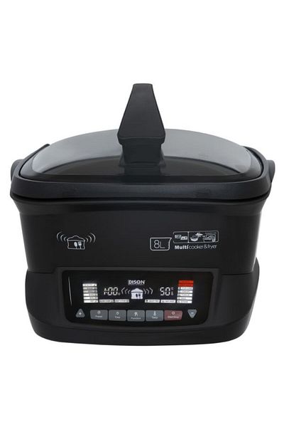 Edison Edison Cooker, 18 Functions, Black, 8 Liters, 1800 Watts