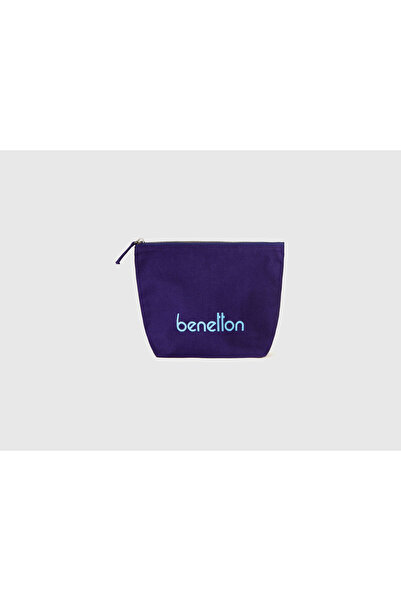 United Colors of Benetton Unisex Navy Blue Large Size Wallet