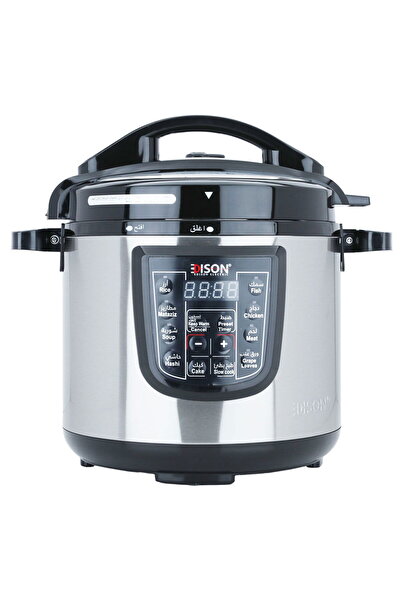 Edison Edison Pro Electric Pressure Cooker with Granite Bowl, 6 Liter, 1000 Watts