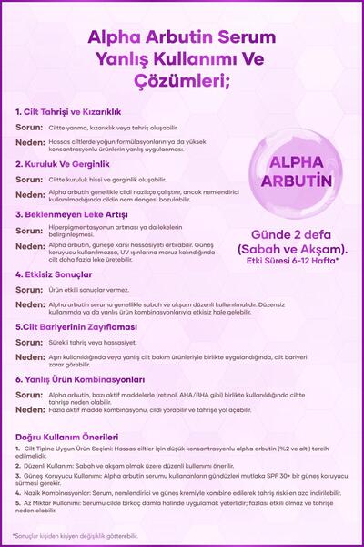 Ceremony Alpha Arbutin Serum 30 ml | Leke Karşıtı Ton Eşitleyici Aydınlatıcı
