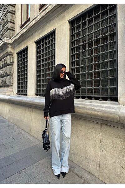 Store PÜSKÜLLÜ ÜÇ İPLİK SWEATSHİRT