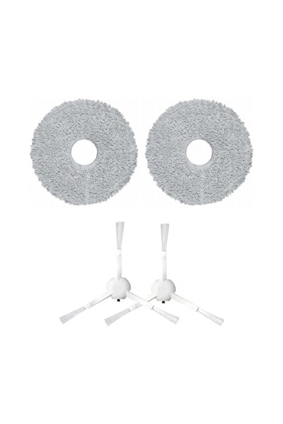 srfn ticaret Dreame L20 Ultra - مجموعة ممسحة كاملة وفرشاة جانبية (4 قطع)